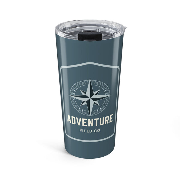 Adventure Compass 20oz Tumbler — Insulated Travel Cup
