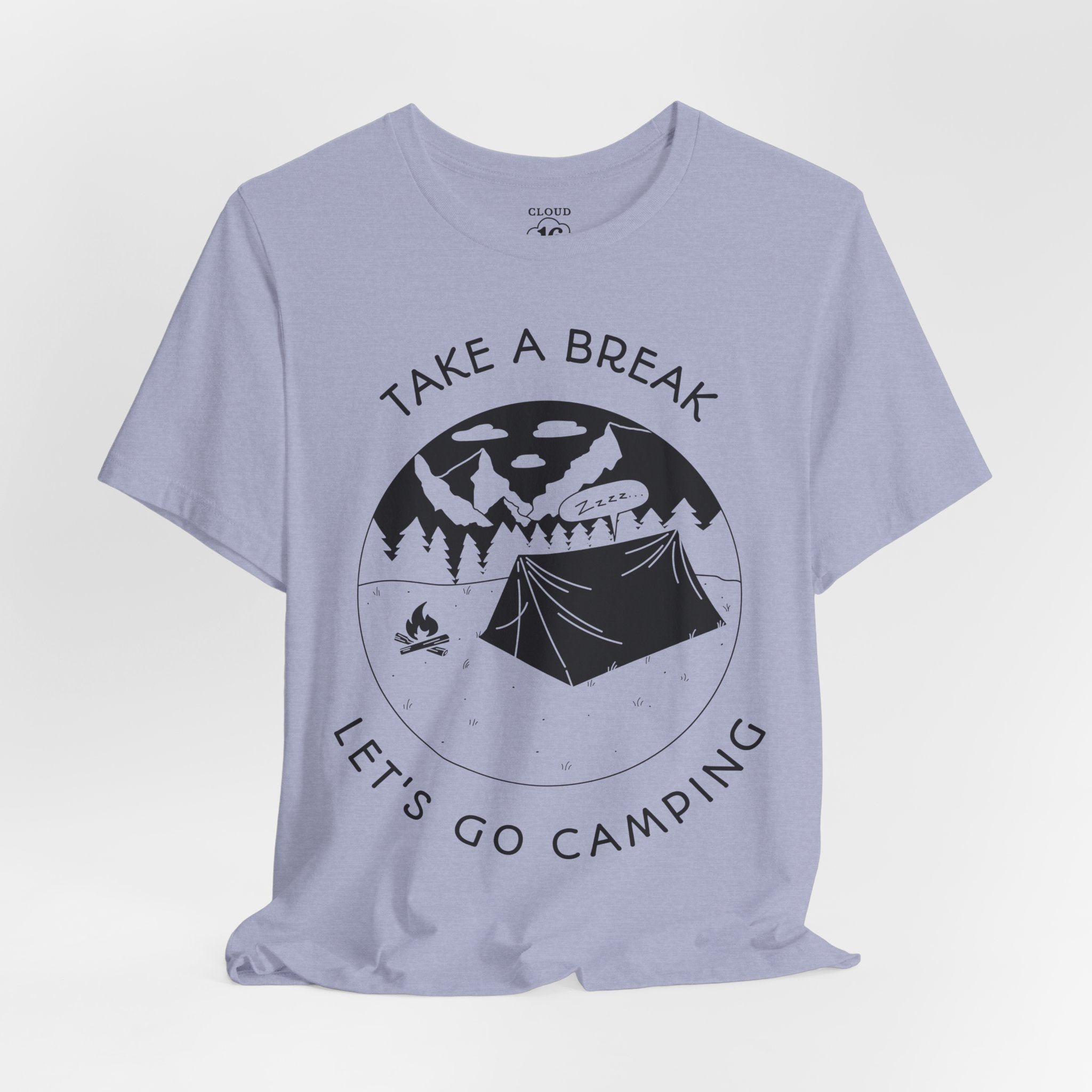Relaxing Camping T-Shirt – Outdoor Adventure Tee for Nature Lovers
