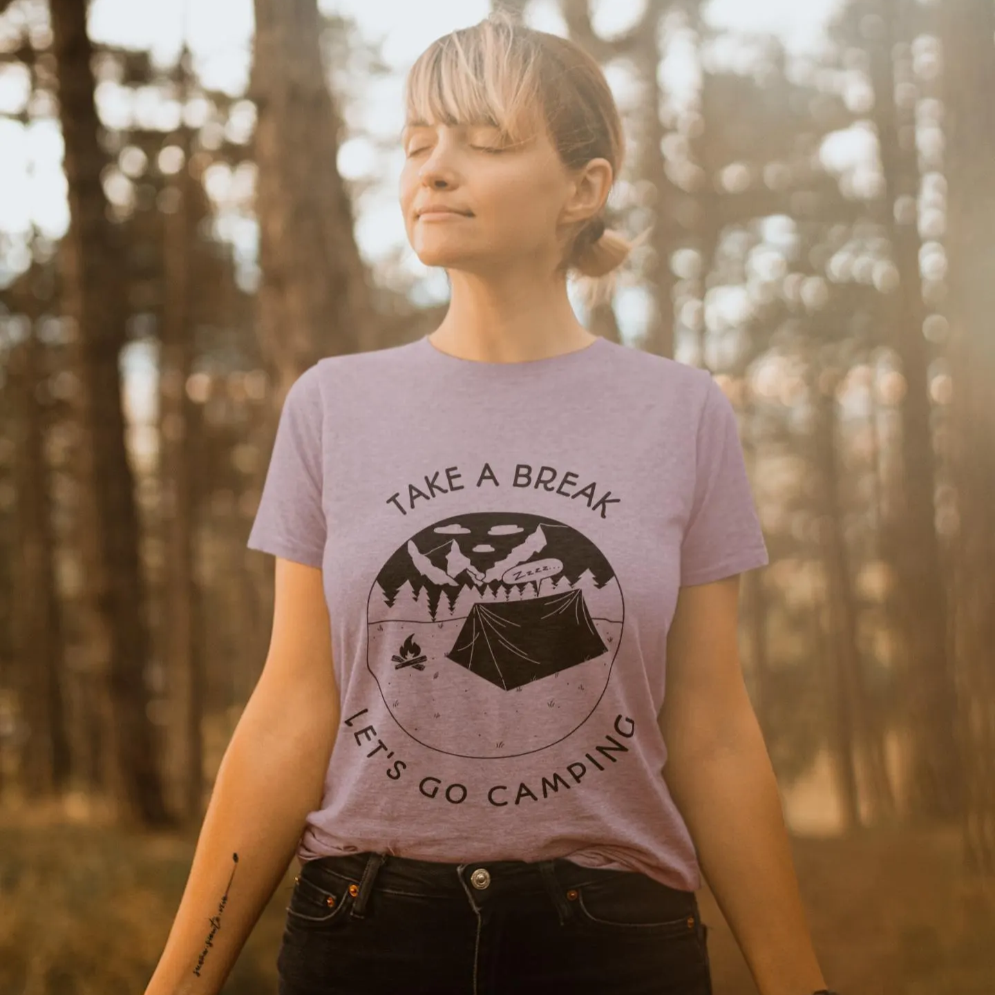 Relaxing Camping T-Shirt – Outdoor Adventure Tee for Nature Lovers