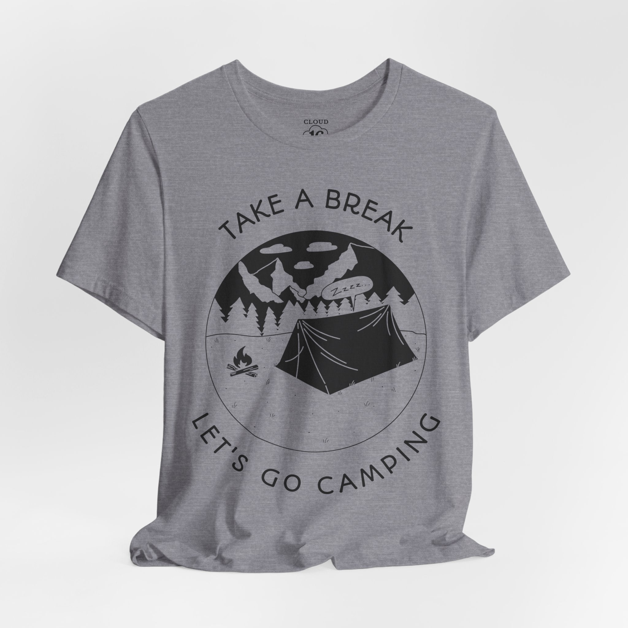 Relaxing Camping T-Shirt – Outdoor Adventure Tee for Nature Lovers