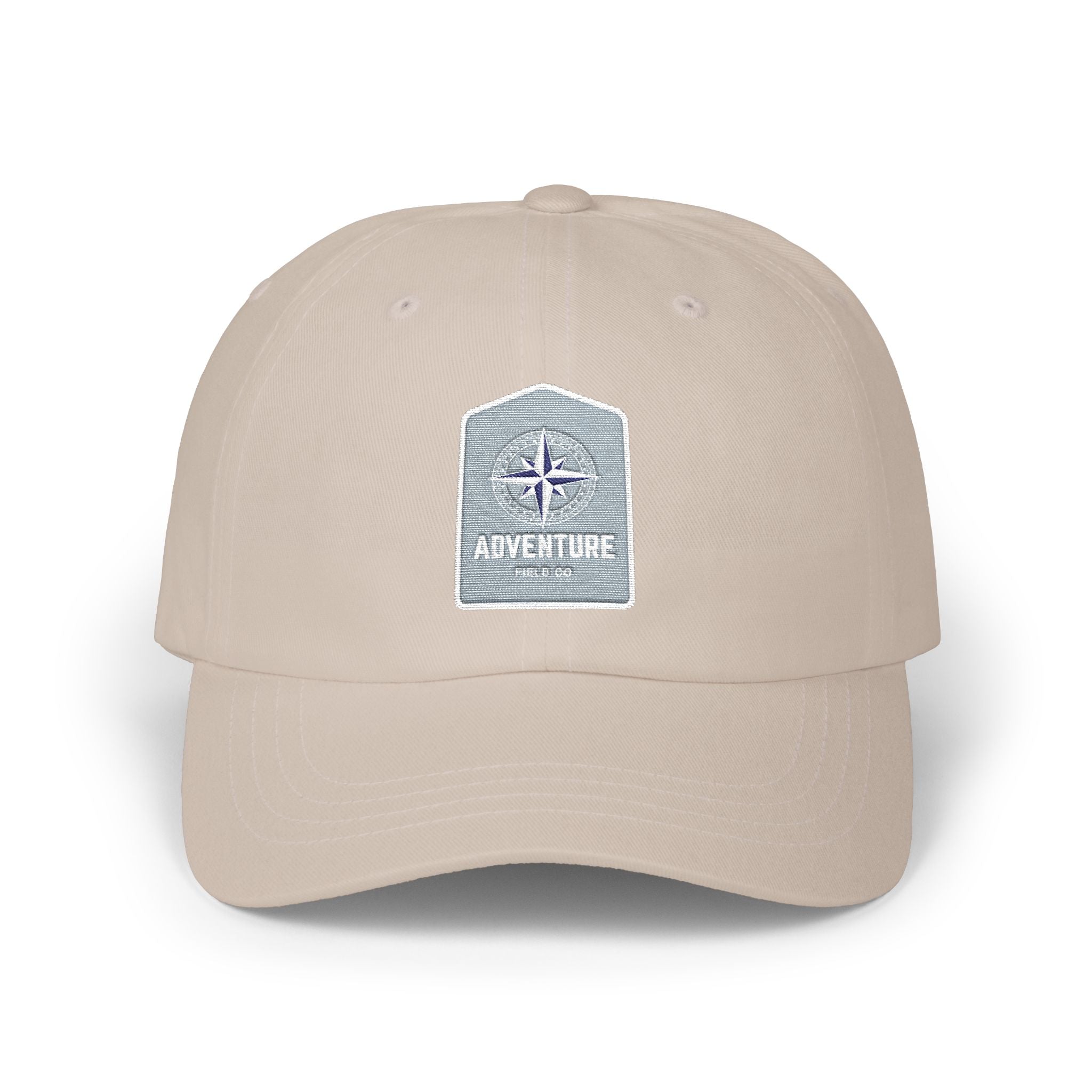 Dad Cap — Adventure Compass Embroidered Hat