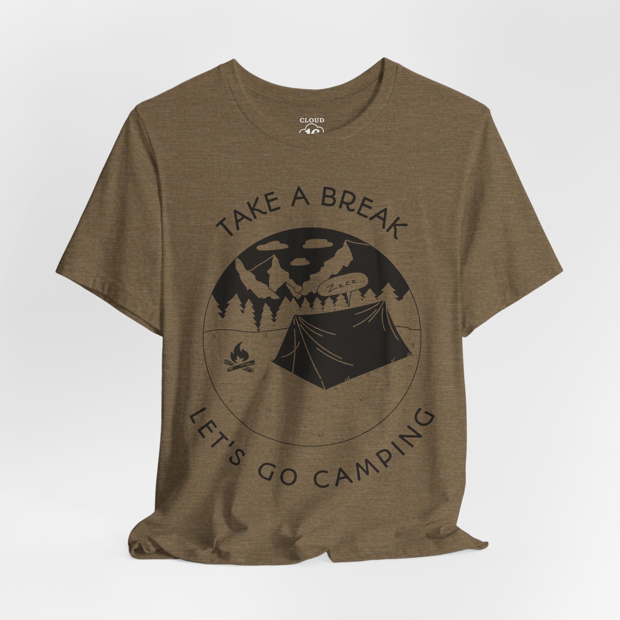 Relaxing Camping T-Shirt – Outdoor Adventure Tee for Nature Lovers