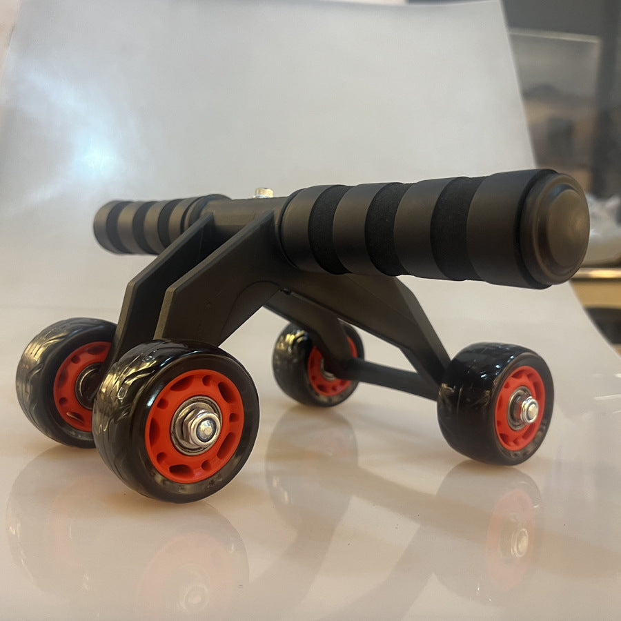 Foldable 4-Wheel Ab Roller Kit