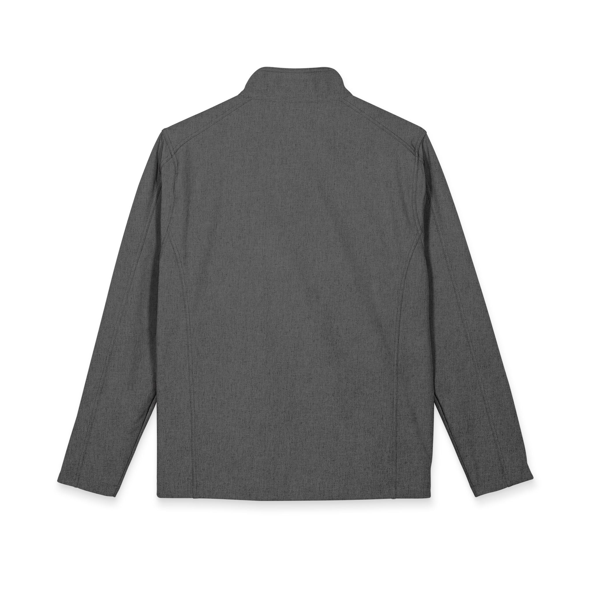 Embroidered Wolf Crest Soft Shell Jacket
