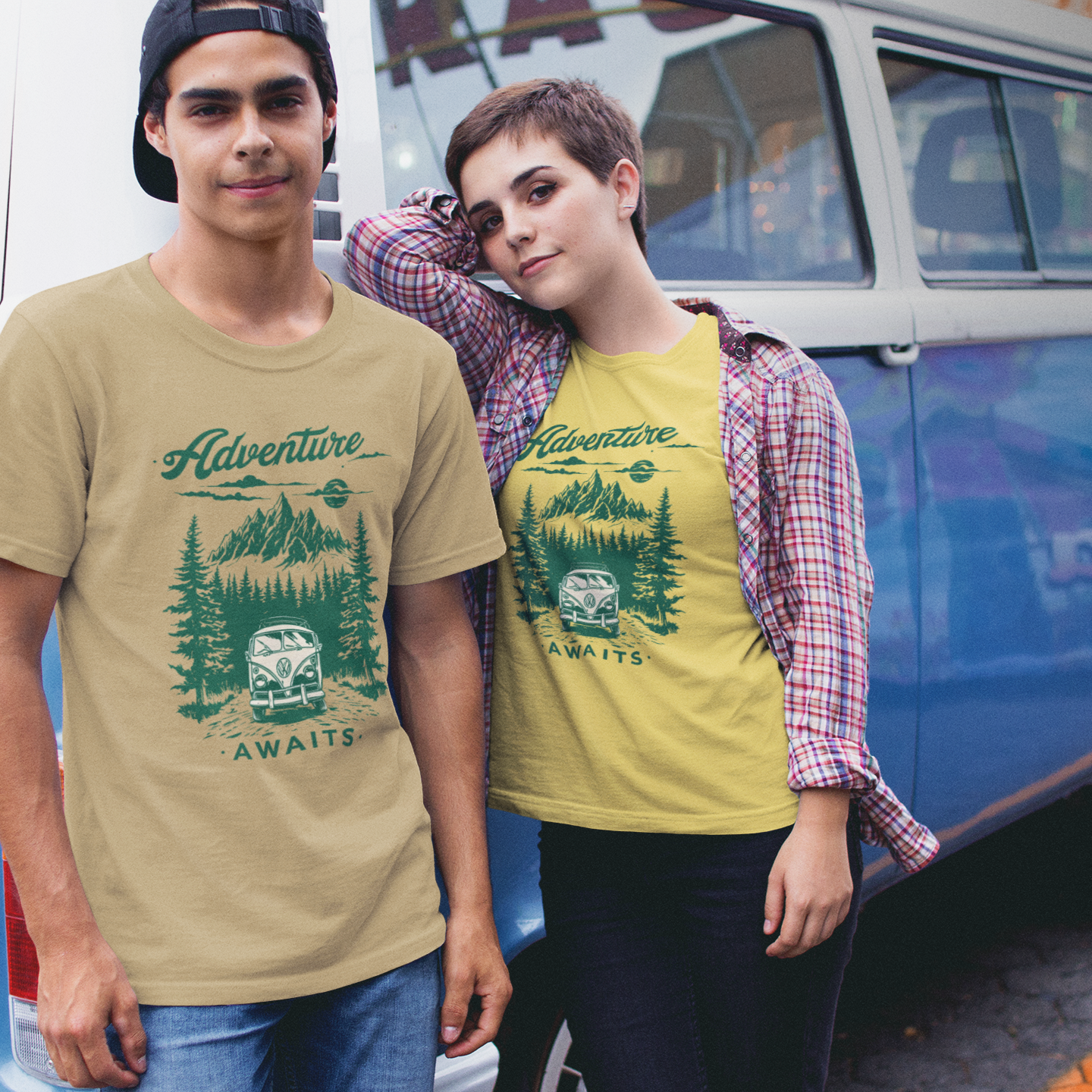 Adventure Awaits Unisex T-Shirt - Premium Travel & Outdoor Apparel