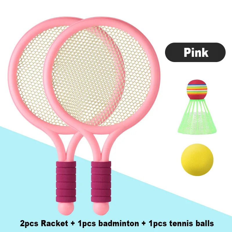 Kids Tennis & Badminton Racket Set