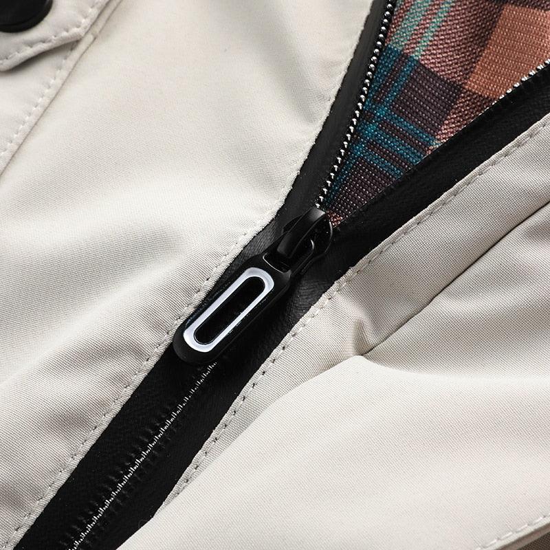 Men's Tactical Fleece Hooded Jacket