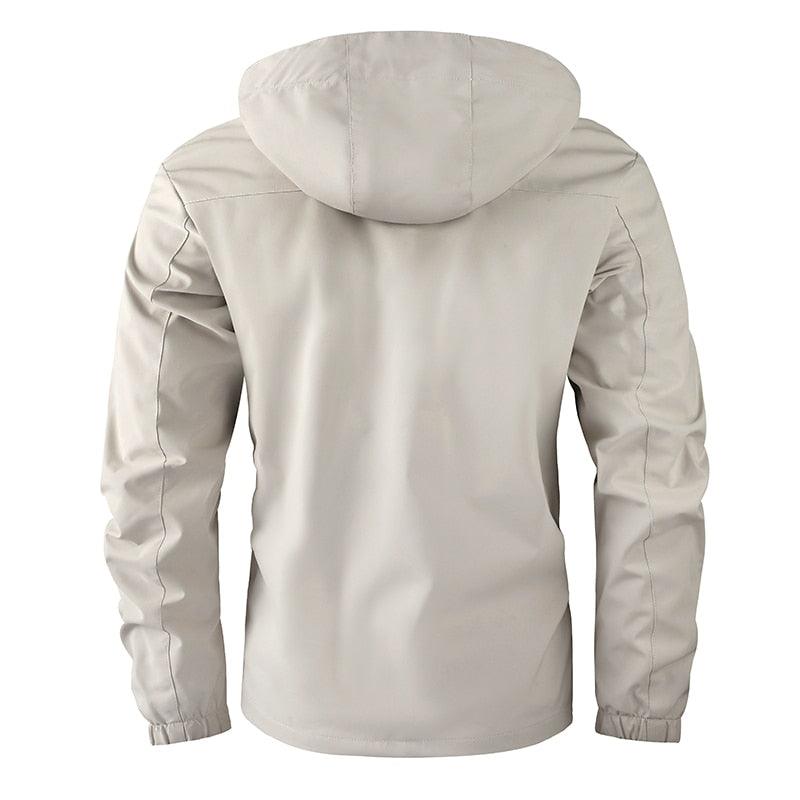 Men's Tactical Fleece Hooded Jacket